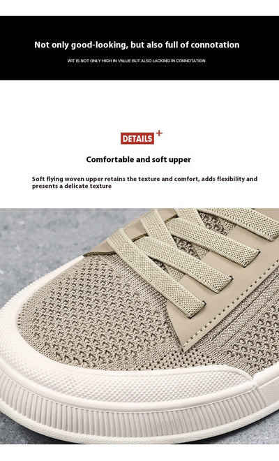 Zapatillas Casual de Lona Estilo Coreano para Hombre - Image 12