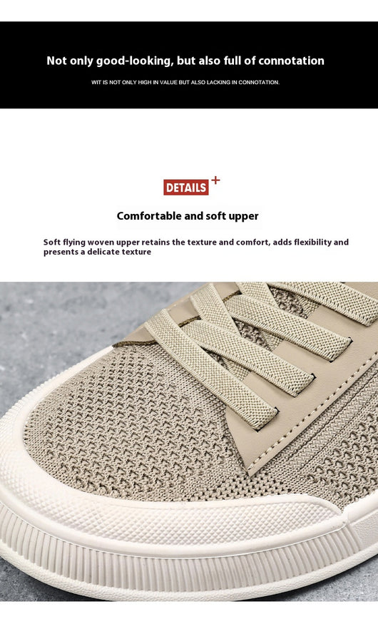 Zapatillas Casual de Lona Estilo Coreano para Hombre - Image 12