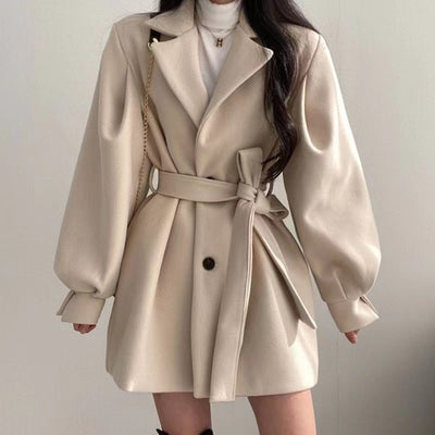 Abrigo de Lana Estilo Hepburn para Mujer - Image 2