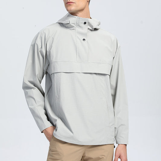 Chaqueta Impermeable para Montaña y Deportes al Aire Libre Hombre Secado Rápido - Image 2