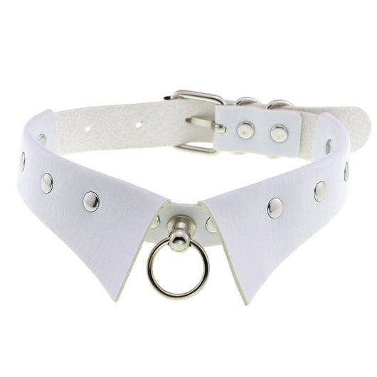 Collar Punk de Cuero Personalizado - Diseño Minimalista y Moderno - Image 5