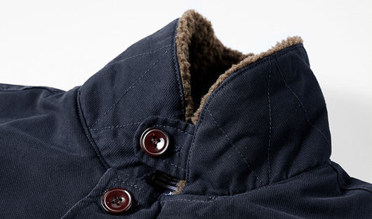 Chaqueta de Lana Acolchada con Cashmira para Hombre - Image 13