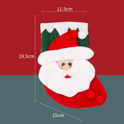 Medias Navideñas Decorativas - Juego de Tamaños Grande, Mediano y Pequeño - Image 35