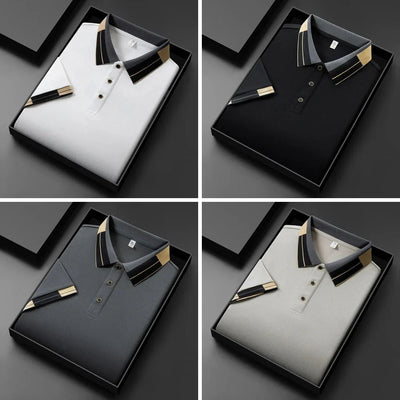 Camisa Casual de Verano para Hombre con Solapa - Manga Corta Combinable - Image 10