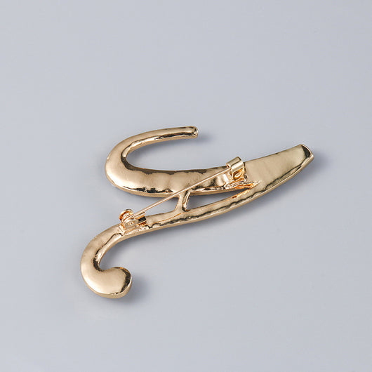 Broche Personalizado con Iniciales en Perlas - Alfiler Elegante para Mujer - Image 3