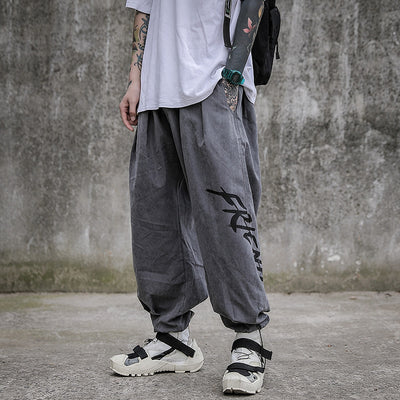 Pantalones Harlem Cómodos con Cordón Ajustable - Estilo Hip-Hop Coreano - Image 16
