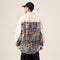 Camisa Suelta Estampada para Hombre