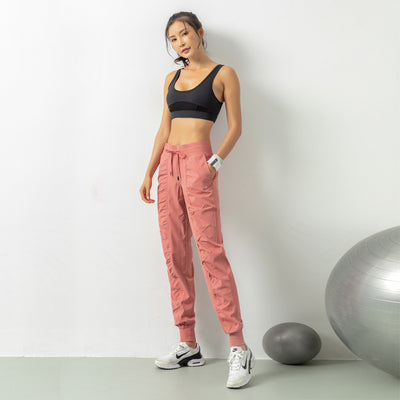 Pantalones deportivos ajustables para running y fitness - Image 3