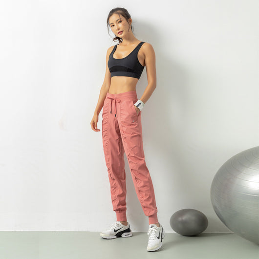 Pantalones deportivos ajustables para running y fitness - Image 3