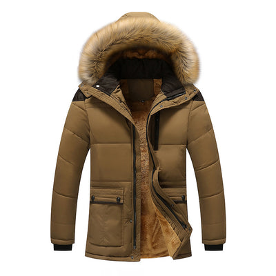 Chaqueta de Invierno para Hombre con Forro Aterciopelado - Estilo Coreano - Image 5