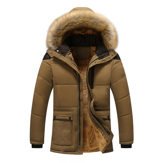 Chaqueta de Invierno para Hombre con Forro Aterciopelado - Estilo Coreano - Image 5