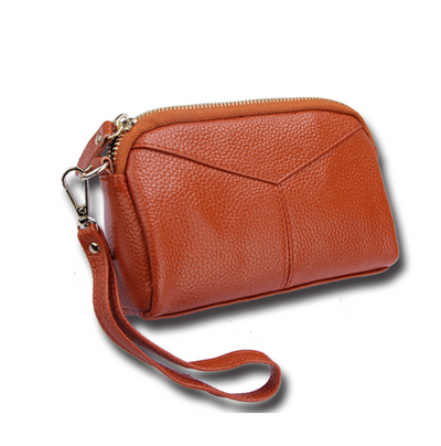 Clutch de Cuero Genuino para Mujer - Elegancia Casual - Image 4