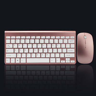 Teclado y Ratón Inalámbrico 2.4G Portátil - Combo Mini para Laptop, PC y Smart TV - Image 2