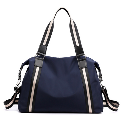 Bolsa de Viaje Plegable para Mujer - Diseño a Rayas Coreano - Image 23