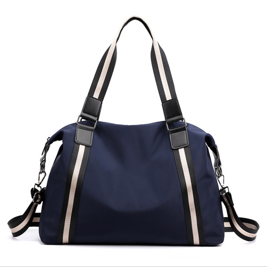 Bolsa de Viaje Plegable para Mujer - Diseño a Rayas Coreano - Image 23