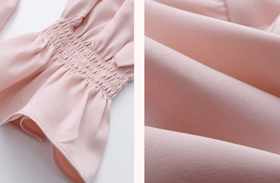 Blusa Elegante con Cuello y Cintura Ajustada para Mujer - Image 6