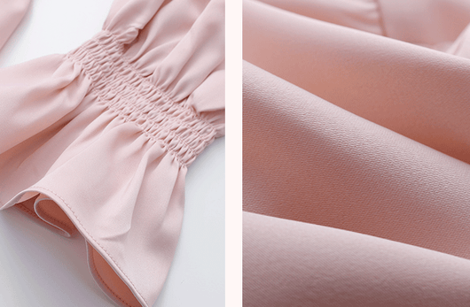 Blusa Elegante con Cuello y Cintura Ajustada para Mujer - Image 6