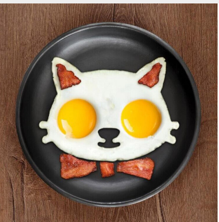Molde de Silicona para Omelette con Forma de Gato - Image 3