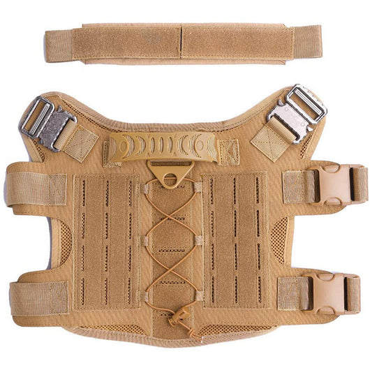 Chaleco Táctico para Perros con Arnés de Pecho y Colgante - Image 5