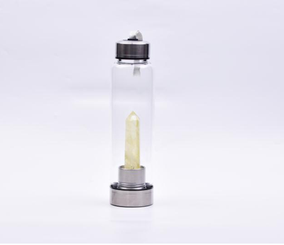 Vaso de Agua con Columna de Cristal Hexagonal - Energía y Bienestar - Image 15