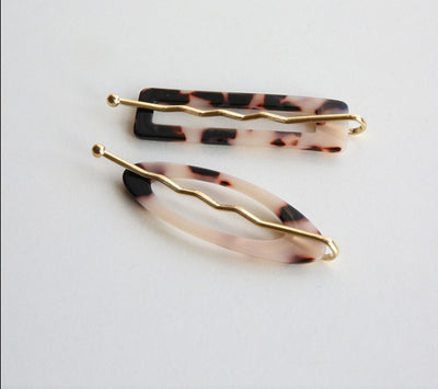 Pinzas Laterales Leopardo Minimalistas de Dongdaemun - Image 2