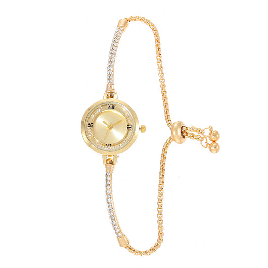 Reloj de Cuarzo para Mujer con Diamantes y Esfera Redonda - Image 7