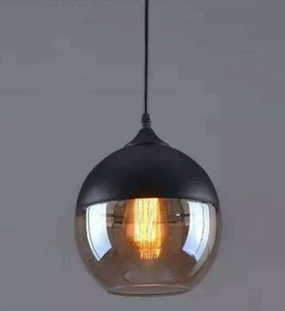 Lámpara Colgante Industrial de Vidrio - Image 7