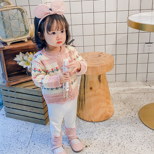 Chaqueta Tejida para Bebé Niña - Image 2