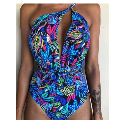 Traje de Baño Monokini Escotado para Mujer - Image 12
