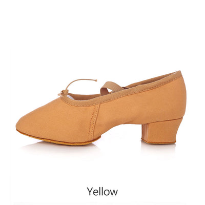 Zapatos de Danza de Suela Blanda en Lona - Image 3
