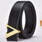 Cinturón de Cuero para Hombre con Detalles de Moda Coreana