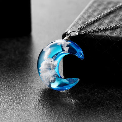 Collar Clavícula Baiyun con Gema de Tiempo en Resina - Image 10