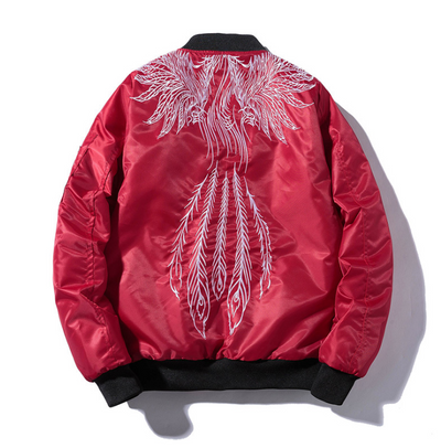 Chaqueta Bomber Harajuku Yokosuka con Bordados - Estilo Urbano Juvenil - Image 8