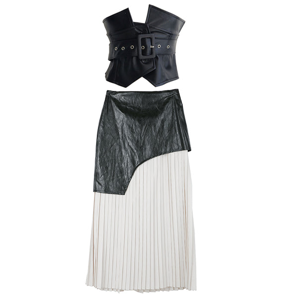 Falda Plisada Midi Elegante - Image 13