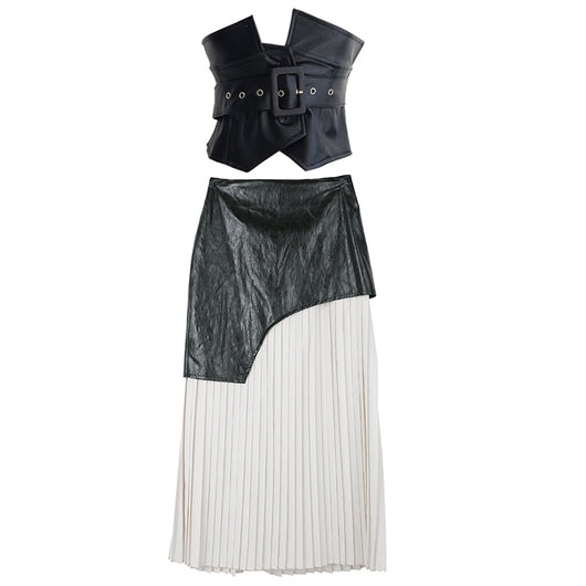 Falda Plisada Midi Elegante - Image 13