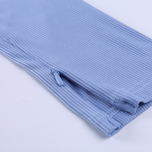Pantalón deportivo con cortes y cordones ajustables - Image 32