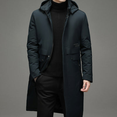 Abrigo Holgado con Capucha para Hombre - Image 11