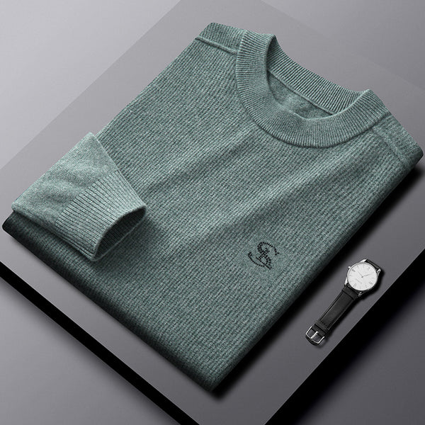 Cardigan Casual Oversize para Papá - Diseño Versátil en Colores Puros