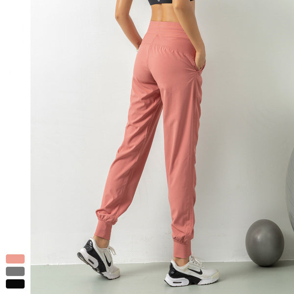 Pantalones deportivos ajustables para running y fitness