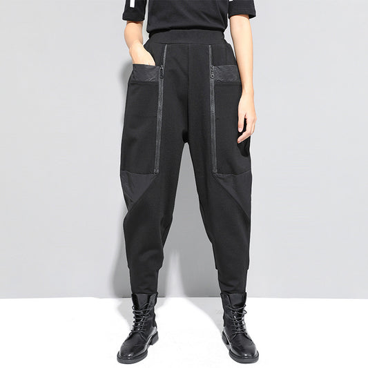 Pantalón Slim Fit con Bolsillos de Cremallera