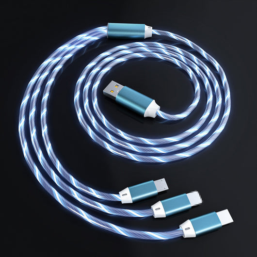 Cable LED Sincronizado 3 en 1 para Carga Rápida - Image 11