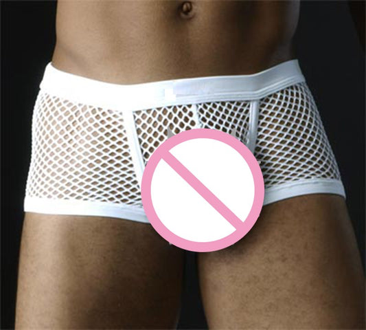 Bóxers Transparentes para Hombre - Diseño Sensual de Malla