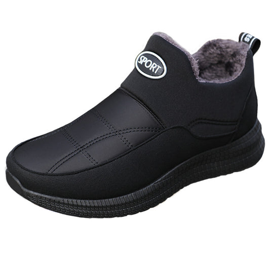 Zapatos Casuales Cálidos de Cachemir para Hombre Talla Grande