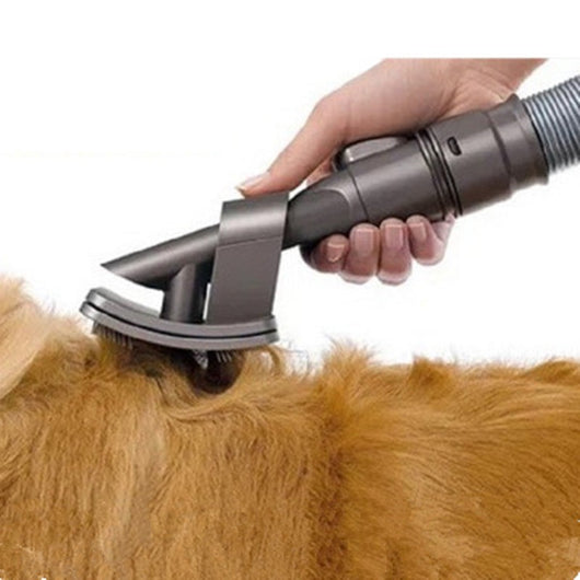 Cepillo Aspirador para Mascotas - Herramienta 2 en 1 para Limpieza