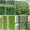 Valla de Privacidad con Hojas Artificiales Extensible para Jardín y Patio
