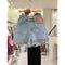 Shorts Denim Cintura Alta Slim Fit con Bordes Crudos