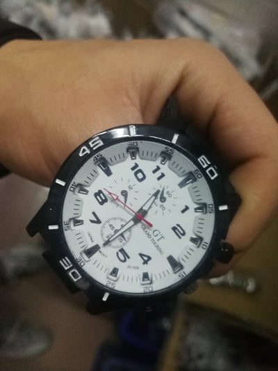 Reloj Deportivo para Hombre Diseño Racing con Correa de Silicona - Image 5