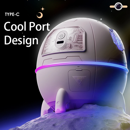 Humidificador Portátil USB Astronauta con Luz LED Colorida 220ML - Image 21