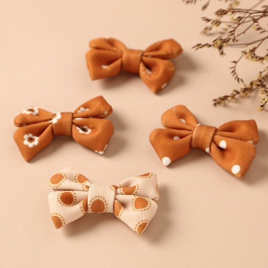 Clip Retro para Cabello Infantil con Diseño de Moño