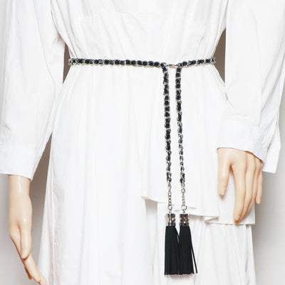 Cinturón de Cuerda con Flecos para Mujer - Accesorio de Falda - Image 8